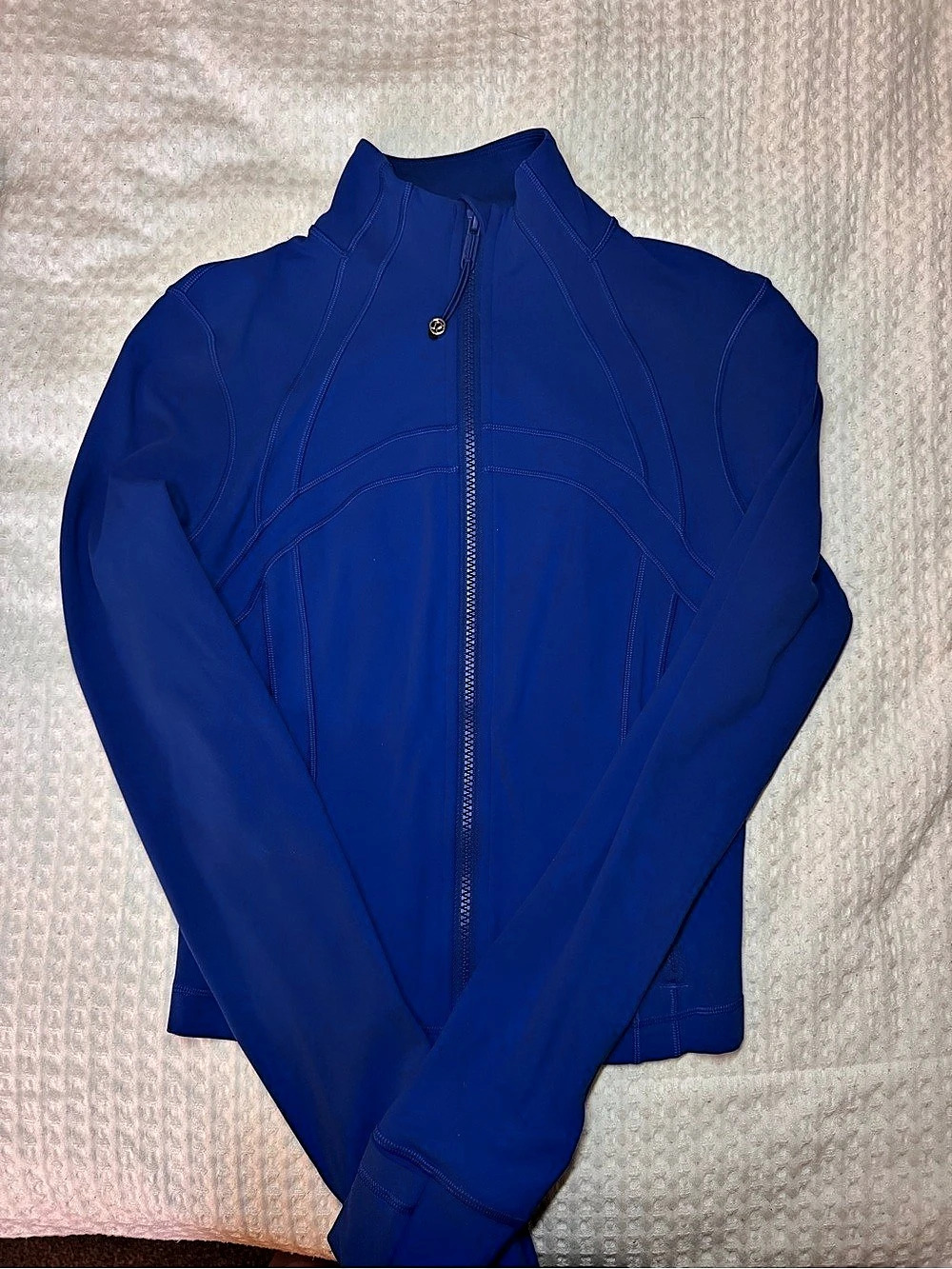 lululemon Define Cropped Jacket *Nulu Blue Size 4